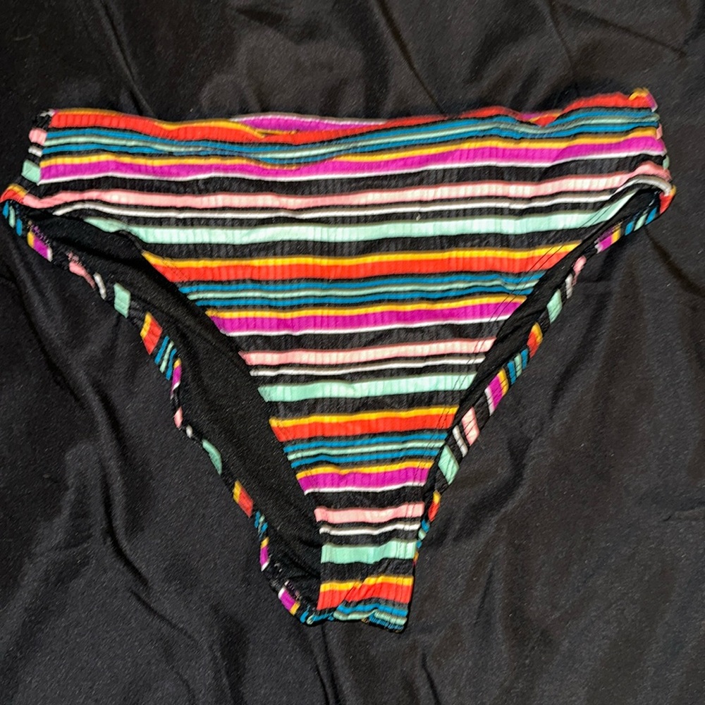 High waisted bikini bottom